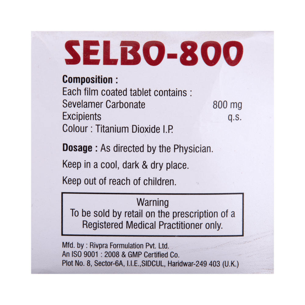 Selbo 800 Tablet - Image 3