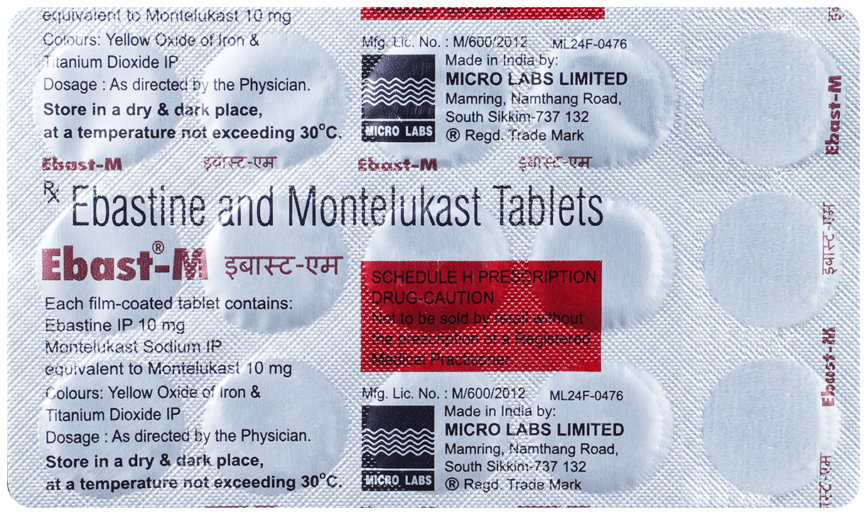 Ebast-M Tablet - Image 2