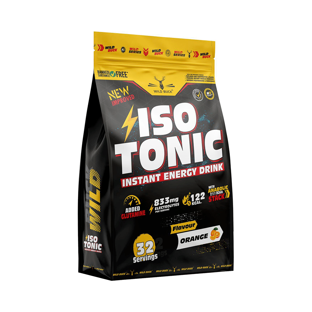 Wild Buck Isotonic Instant Energy Drink Orange - Image 1