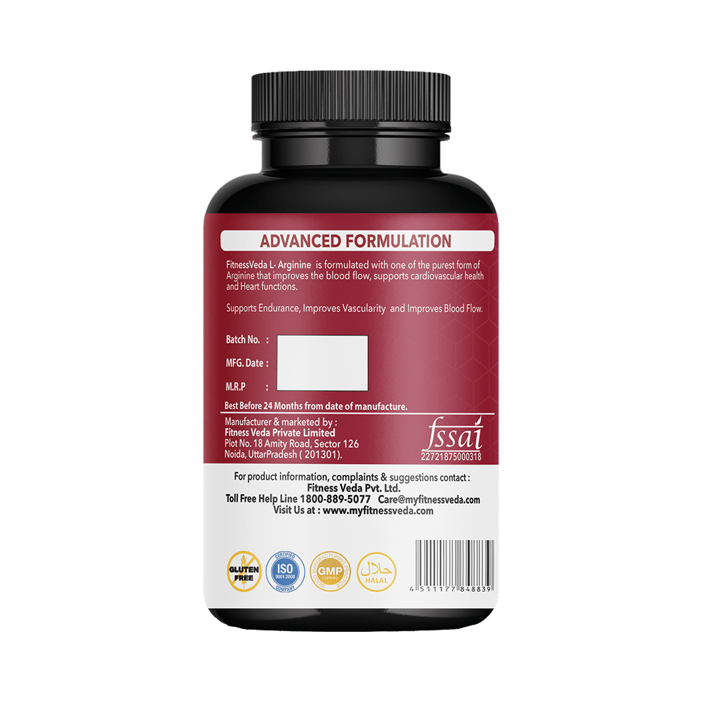 FitnessVeda L-Arginine Capsule - Image 2
