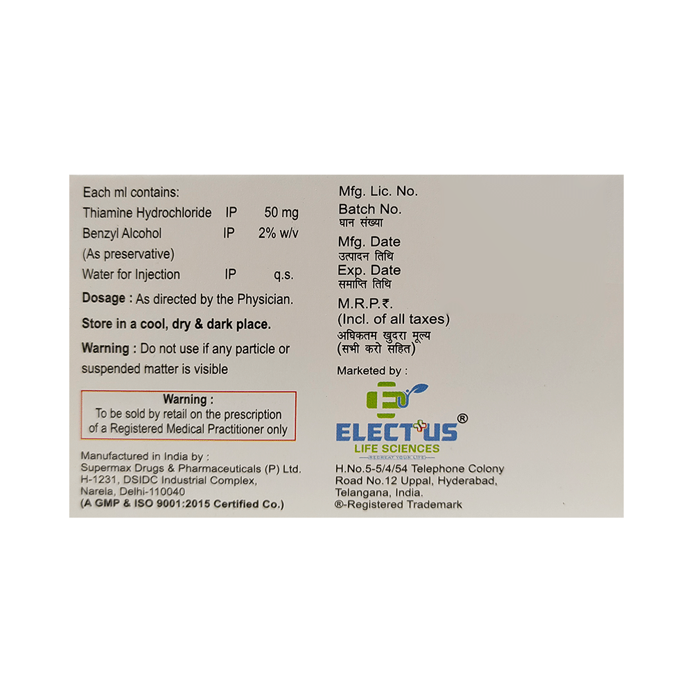 Elthiamine Injection - Image 2