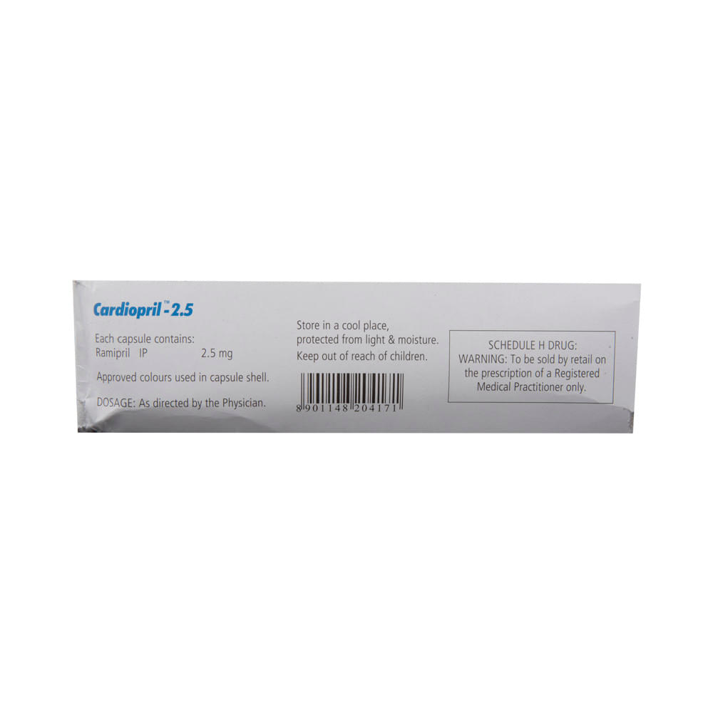 Cardiopril 2.5 Capsule - Image 3