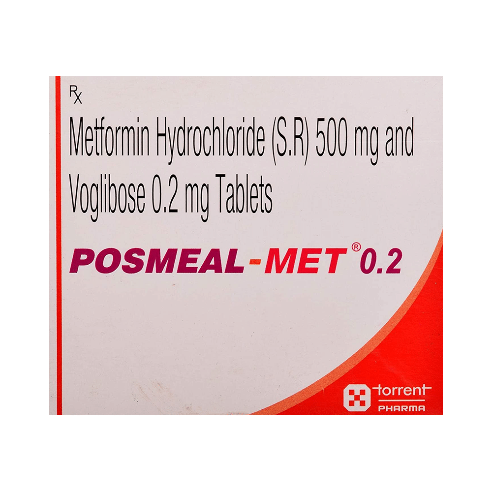 Posmeal-Met 0.2 Tablet SR - Image 1