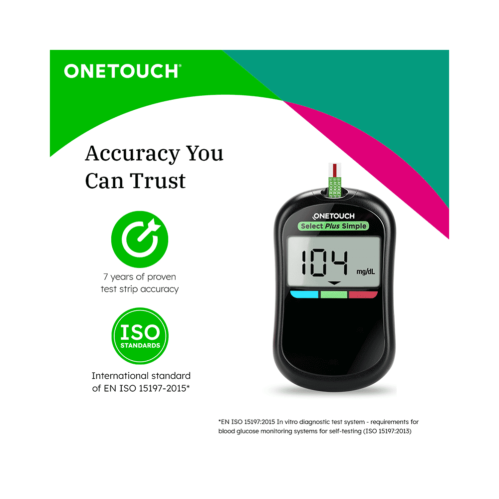 Combo Pack of OneTouch Select Plus 50 Test Strip & 2 Pack of OneTouch Delica Plus 25 Lancet - Image 5