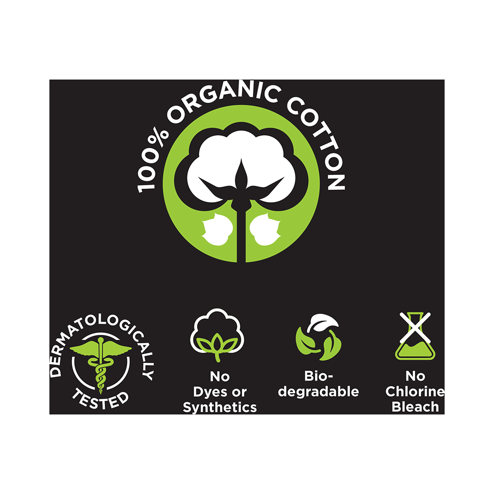 Pee Safe 100% Organic Cotton Biodegradable Tampons Super Plus - Image 5