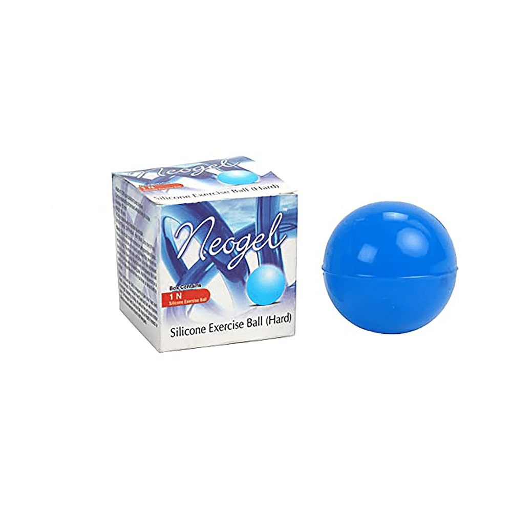 Onyxneo Neogel Silicon Exercise Ball For Hands Blue Hard - Image 1
