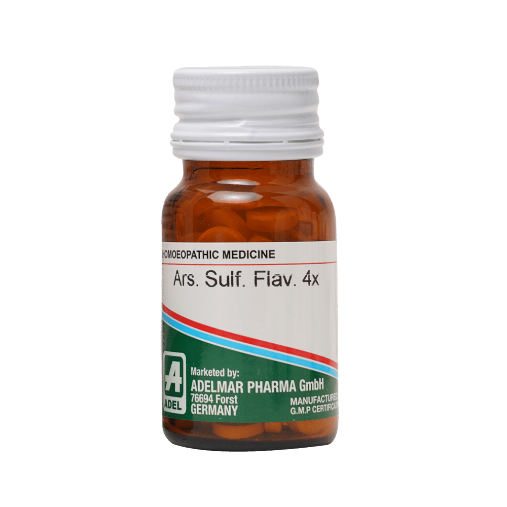 ADEL Ars Sulf Flav Trituration Tablet 4X - Image 1