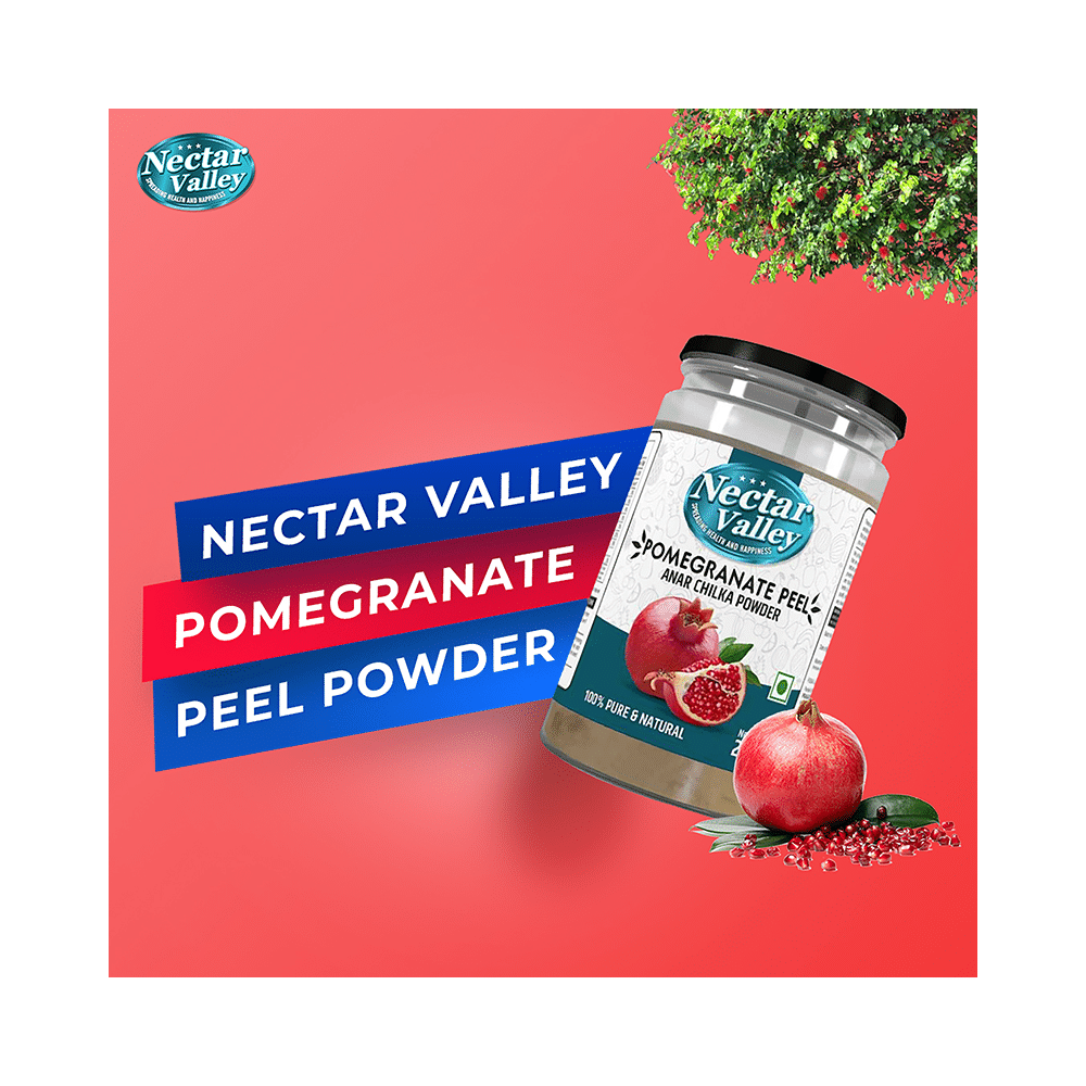 Nectar Valley Pure & Natural Pomegranate Peel (Anar Chilka) Powder - Image 2