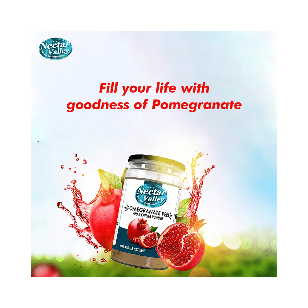 Nectar Valley Pure & Natural Pomegranate Peel (Anar Chilka) Powder - Image 5