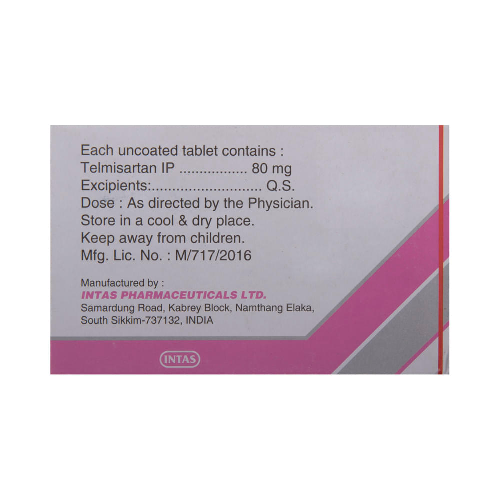 Sartel 80 Tablet - Image 3