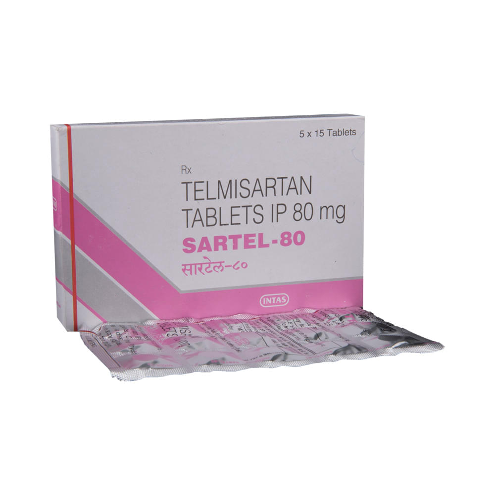 Sartel 80 Tablet - Image 1