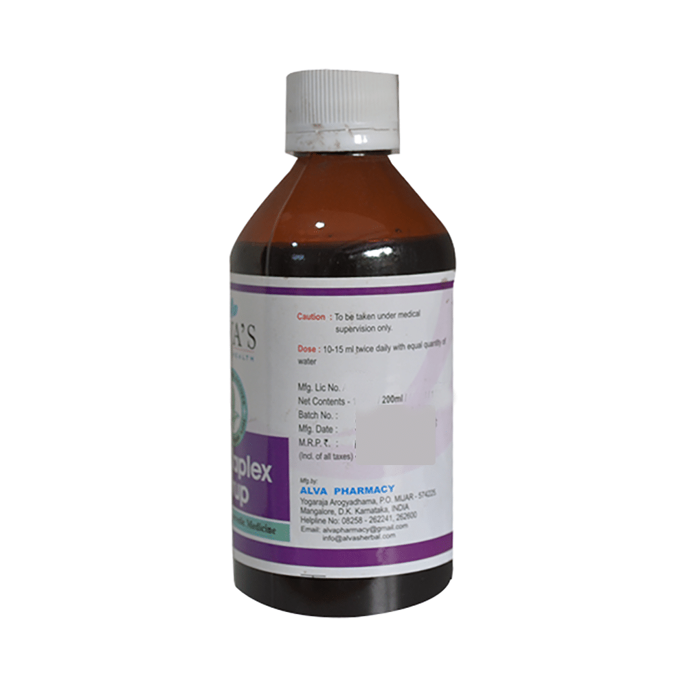 Alva's Vanitaplex Syrup - Image 3