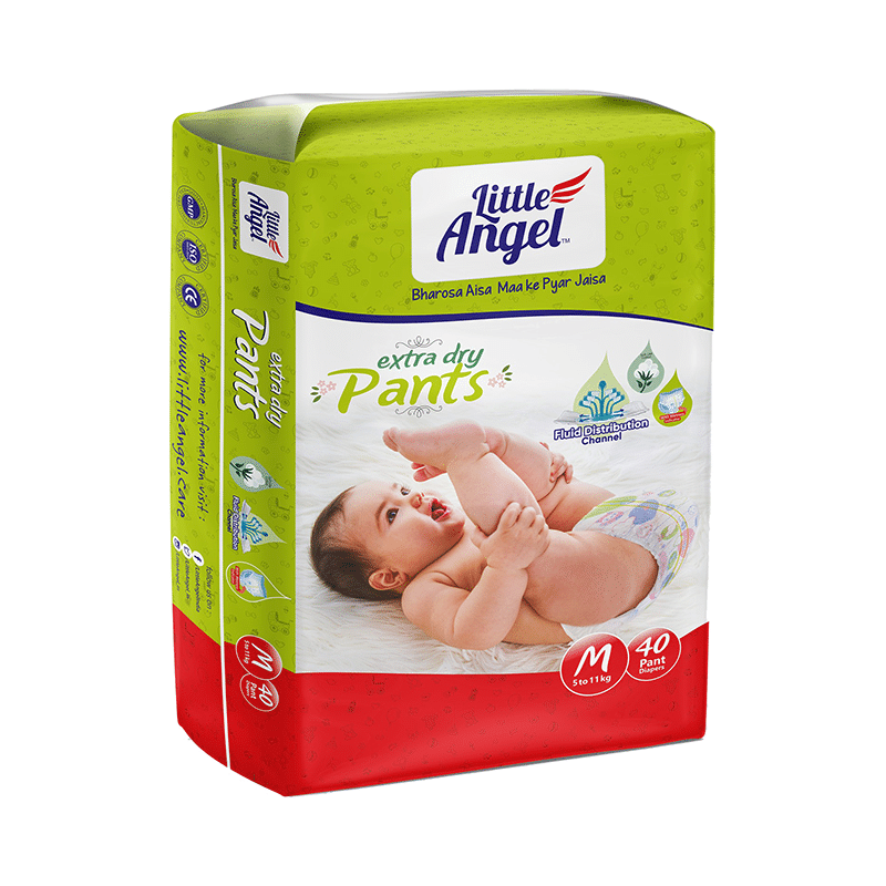 Little Angel Extra Dry Pants Medium - Image 2