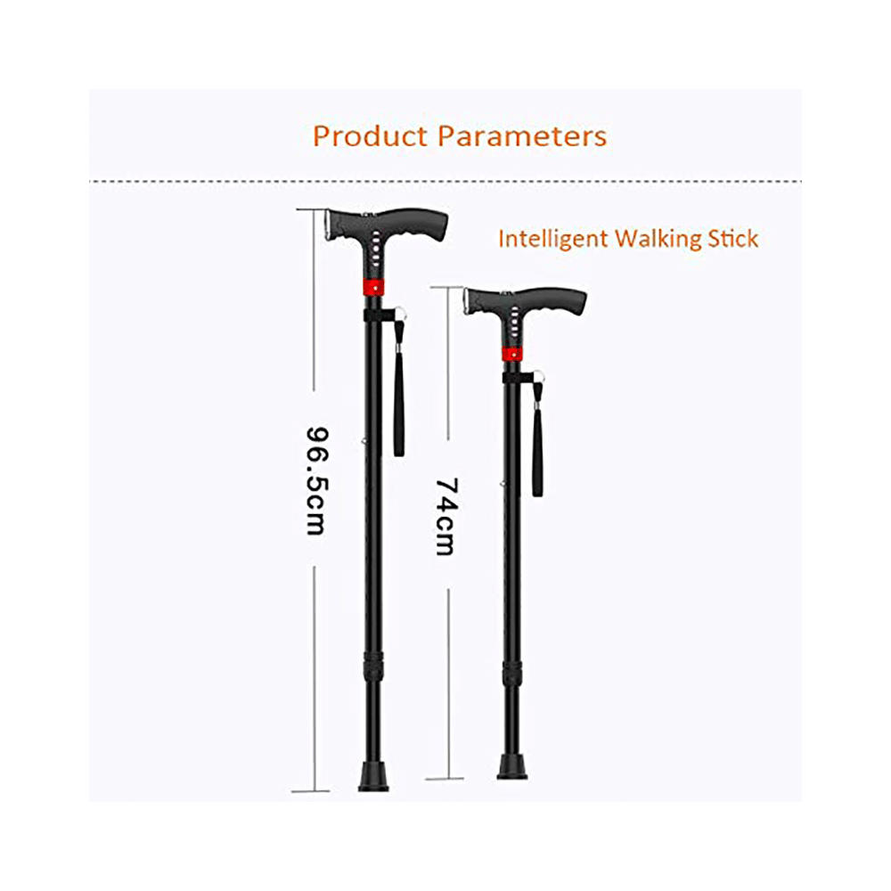 MCP Jindal Smart Walking Stick with Fm Radio, Siren & Torch - Image 7