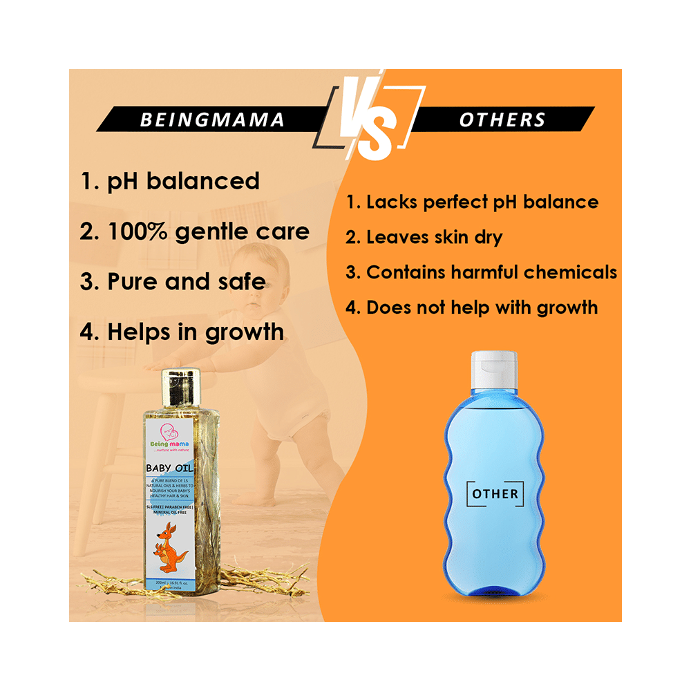 Being Mama Baby Oil - Image 5