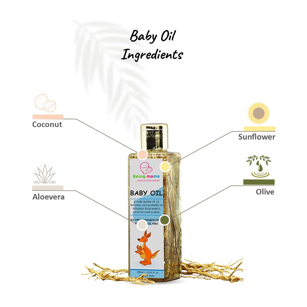 Being Mama Baby Oil - Image 2