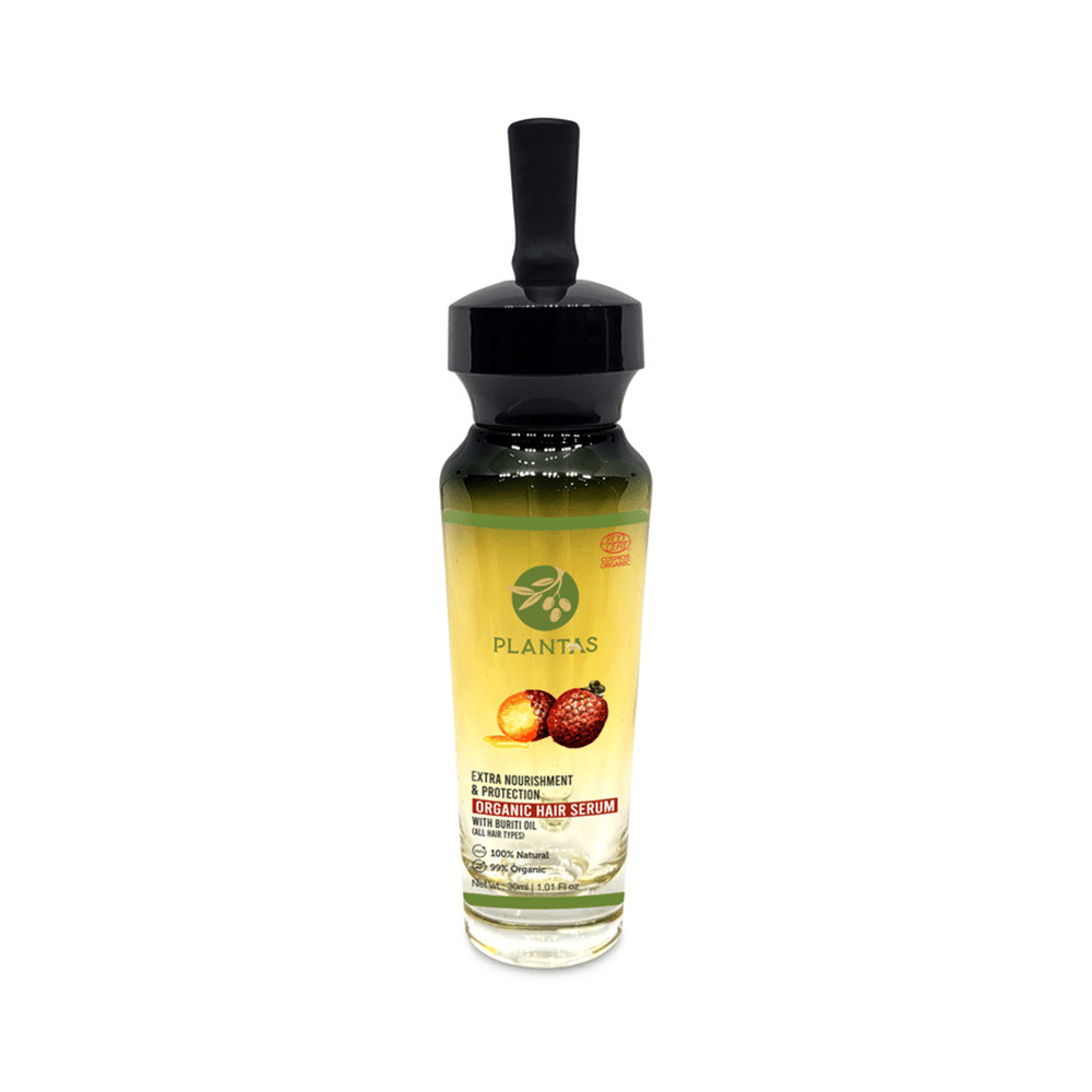 Plantas Extra Nourishment & Protection Organic Hair Serum - Image 2