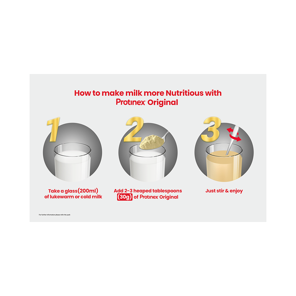 Protinex Hydrolyzed Protein Powder | For Recovery & Immunity | Classic Bitter Original | Nutrition Support | With Multivitamins - Image 4