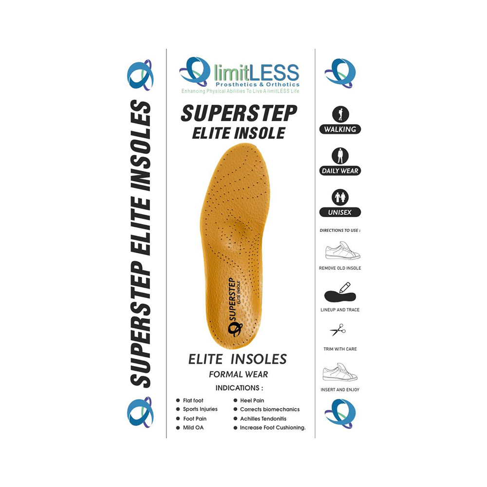 Limitless Elite Arch Support Insole Size 44 - Image 7