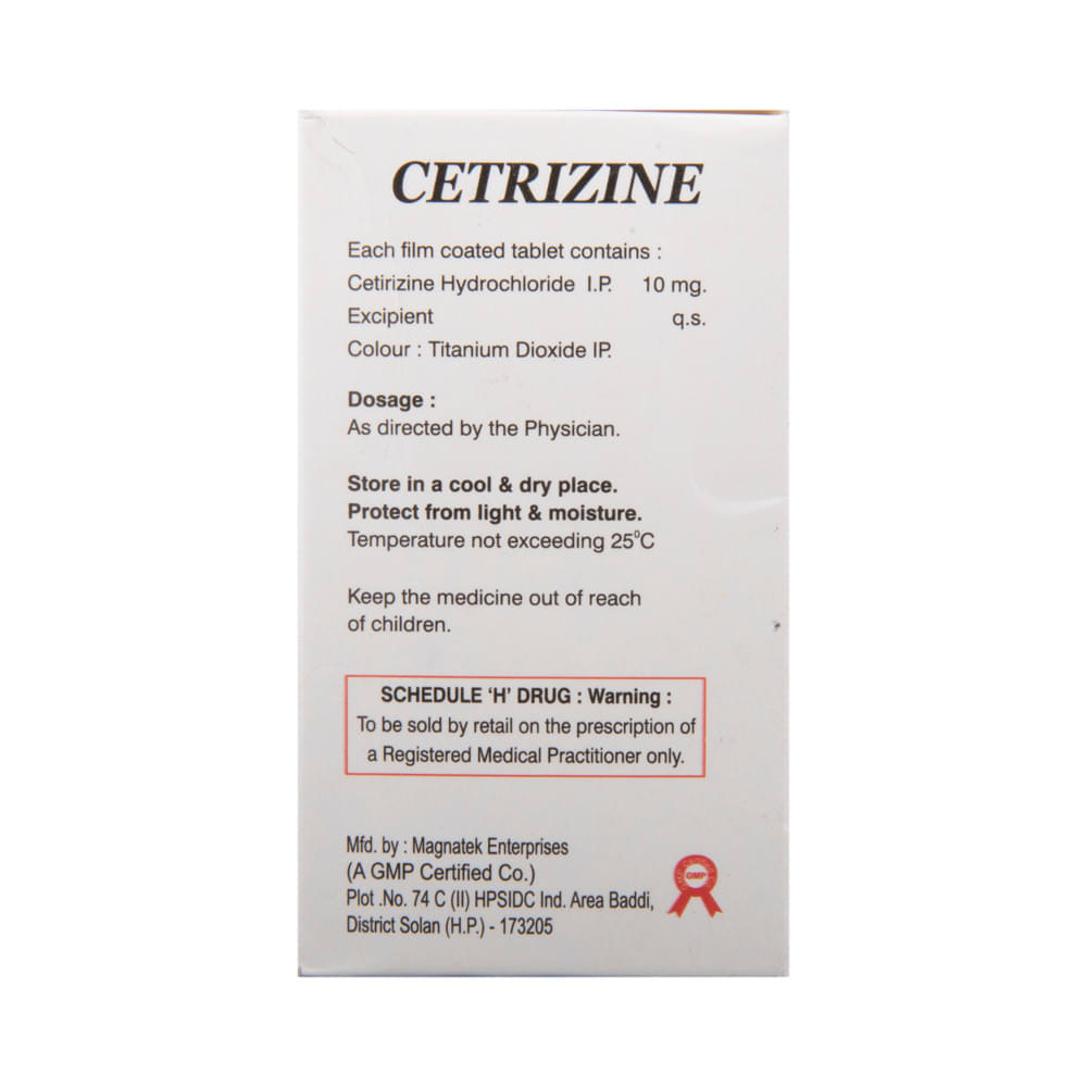 Cetrizine Tablet - Image 3