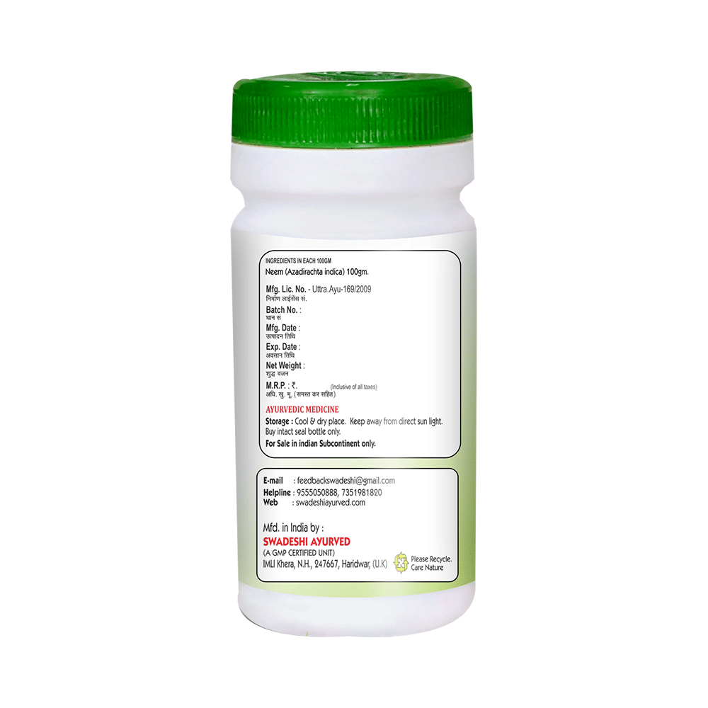 Swadeshi Neem Churna - Image 2