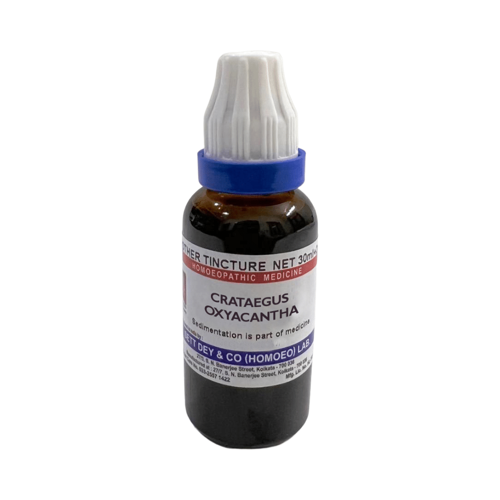 Sett Dey Crataegus Oxyacantha Mother Tincture Q