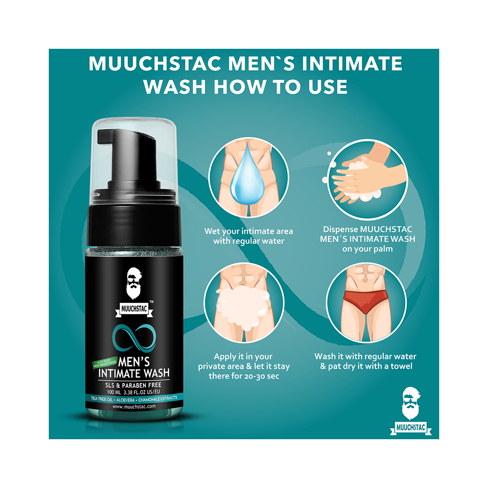 Muuchstac Men's Intimate Wash (100ml Each) - Image 4