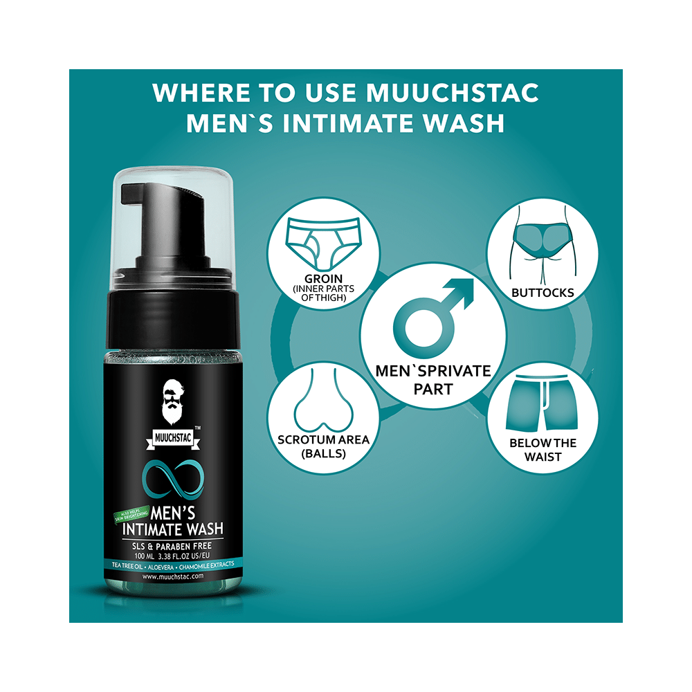 Muuchstac Men's Intimate Wash (100ml Each) - Image 5