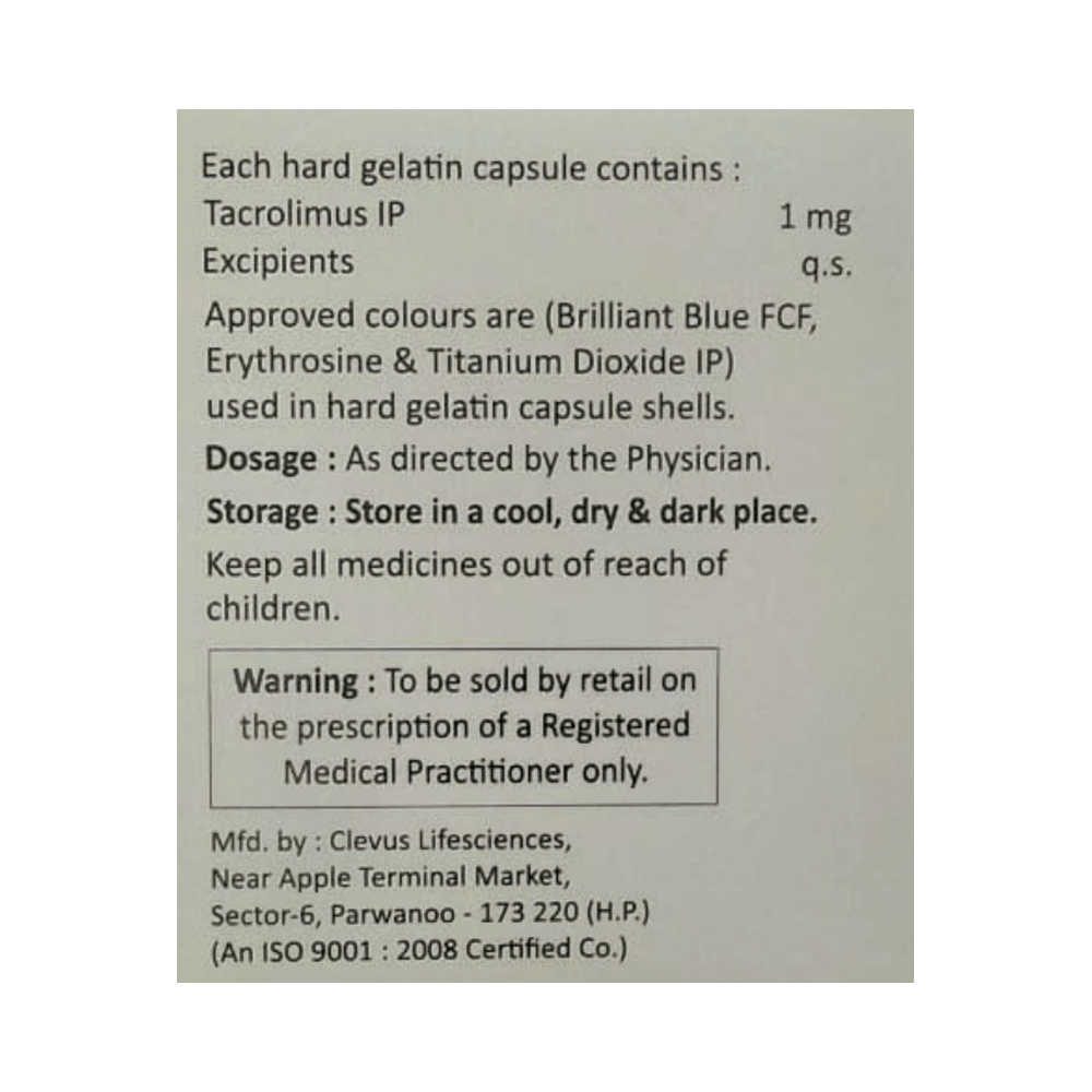 Tacren 1 Capsule - Image 2