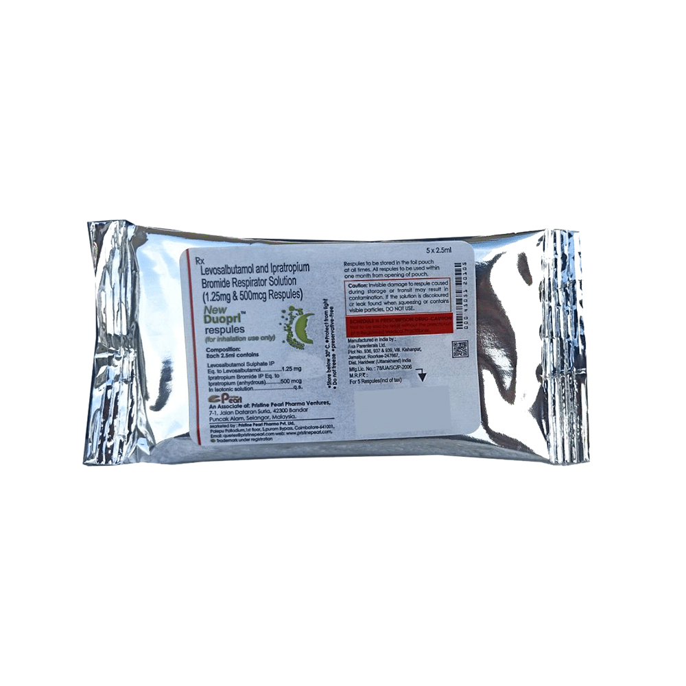 New Duoprl Respules (2.5ml Each) - Image 4