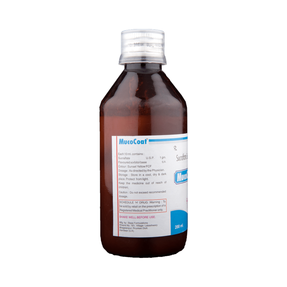 Mucocoat Suspension Sugar Free - Image 2