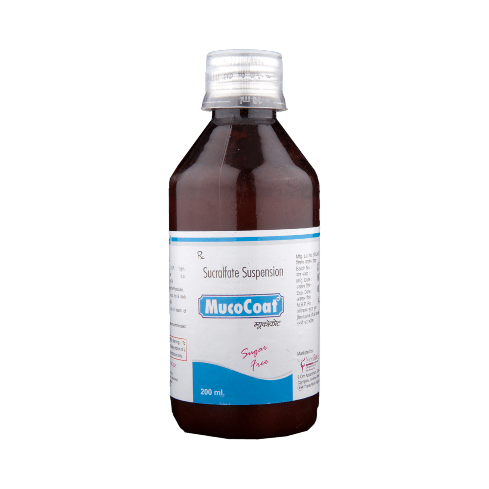 Mucocoat Suspension Sugar Free