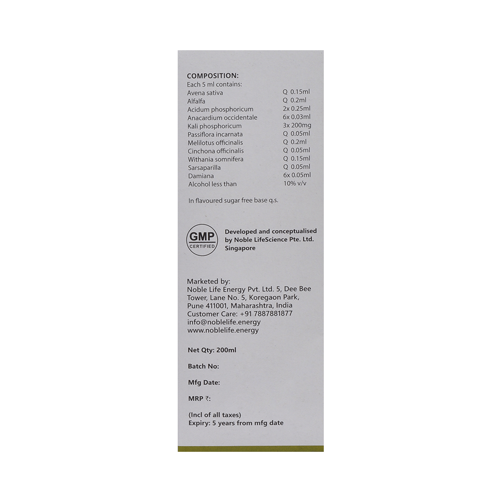 Noble Life Energy  ES19 Memoir Tonic Sugar Free - Image 4