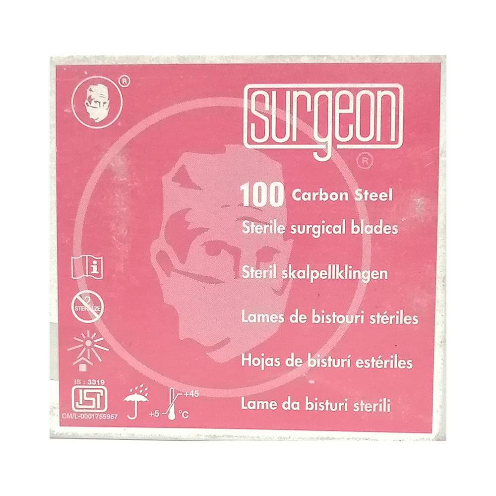 Kehr Surgeon Sterile Surgical Blades Size 10