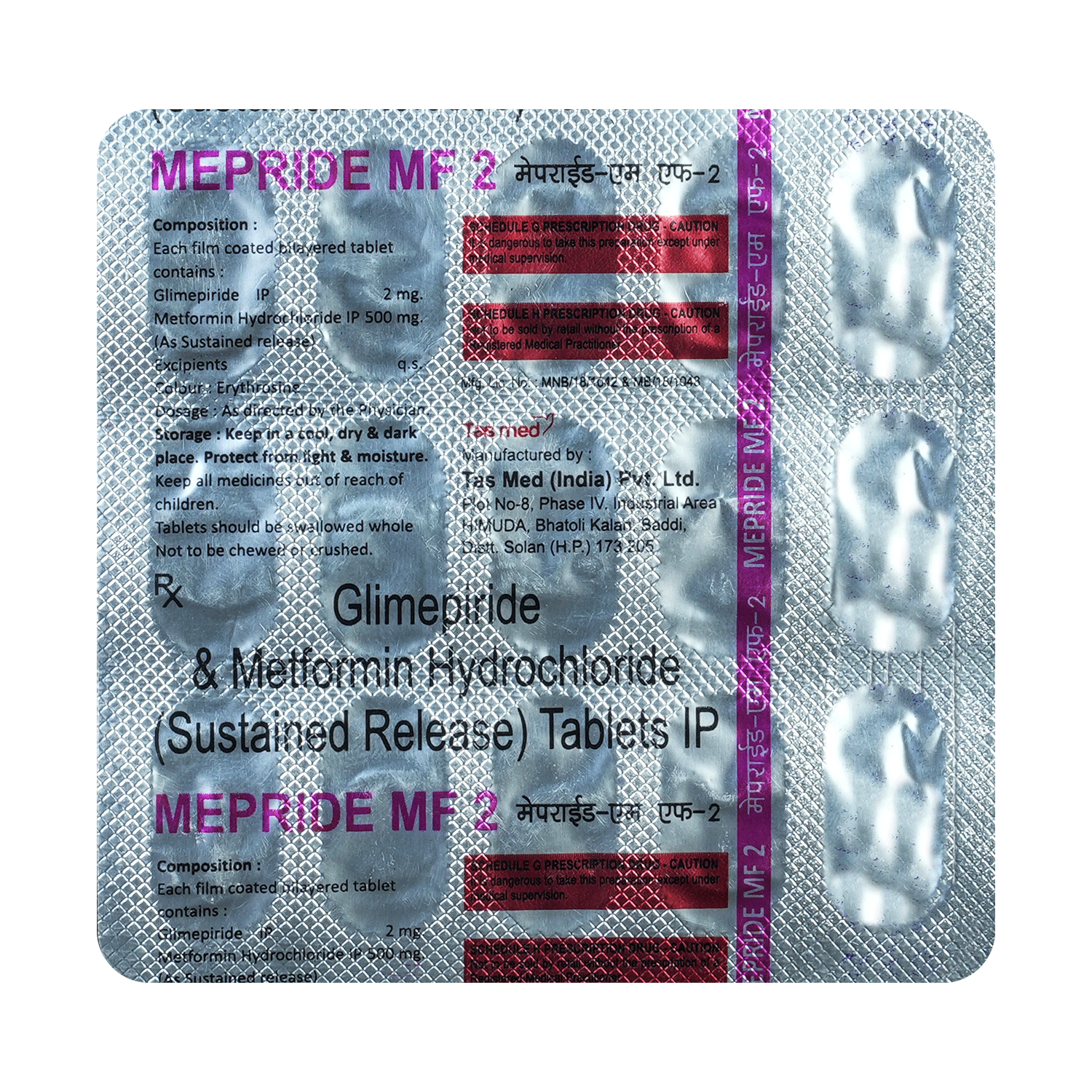 Mepride MF 2 Tablet SR - Image 3