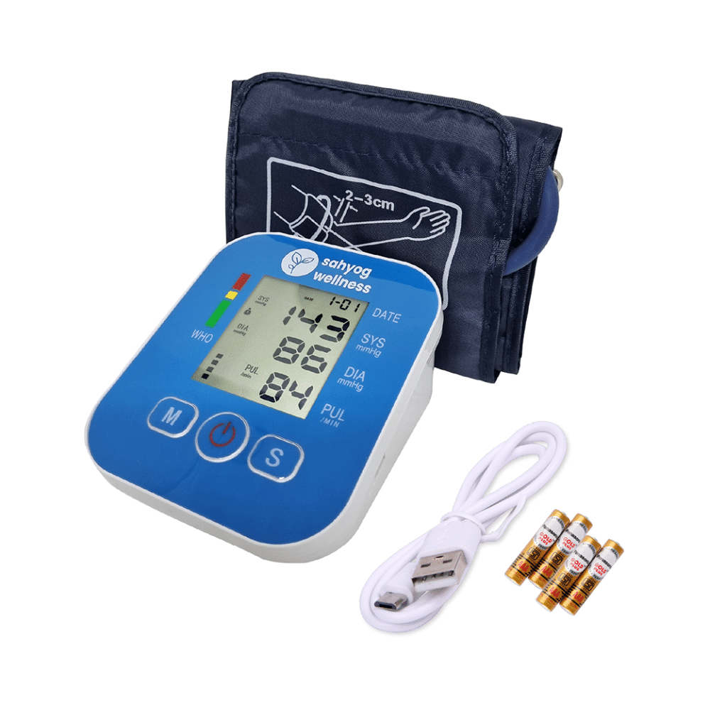 Sahyog Wellness Automatic Upper Arm Digital Blood Pressure Monitor (XXL Cuff)