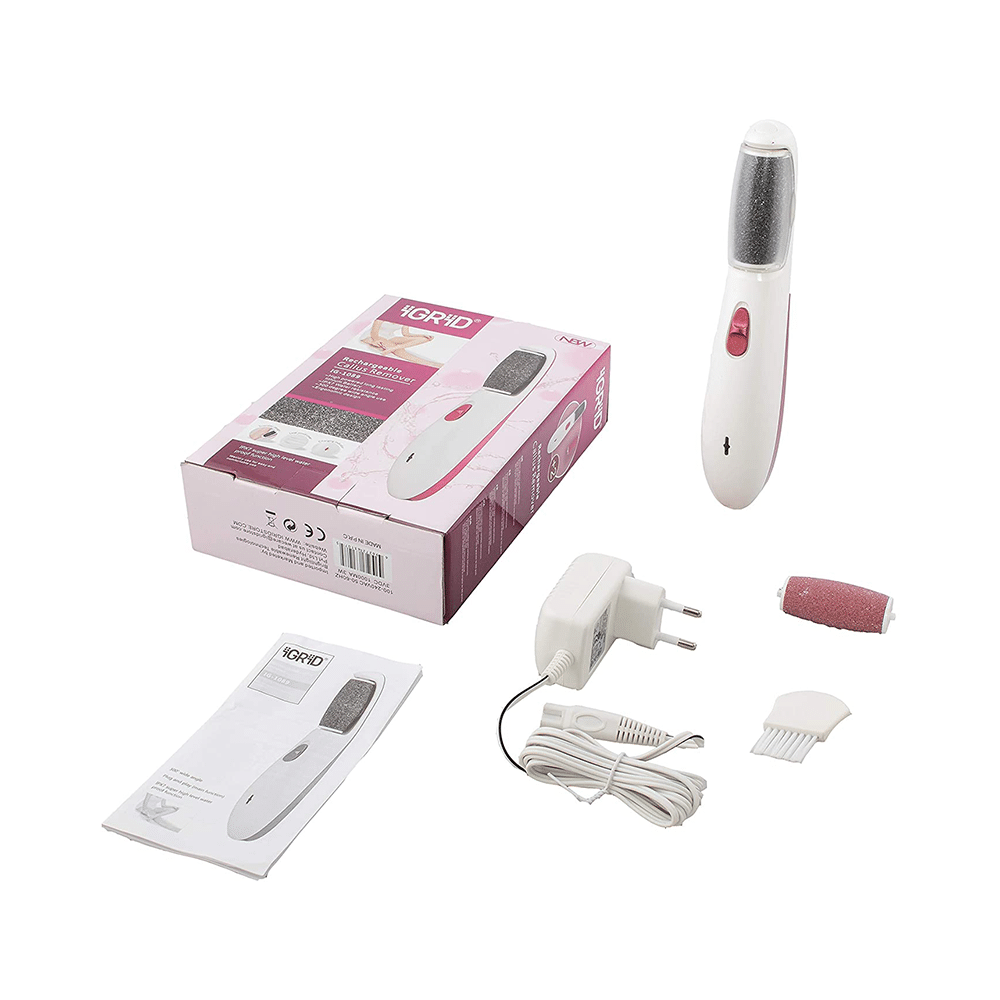 iGRiD IG 1089 Rechargeable Pedicure Device for Callus & Dead Skin Remover - Image 3