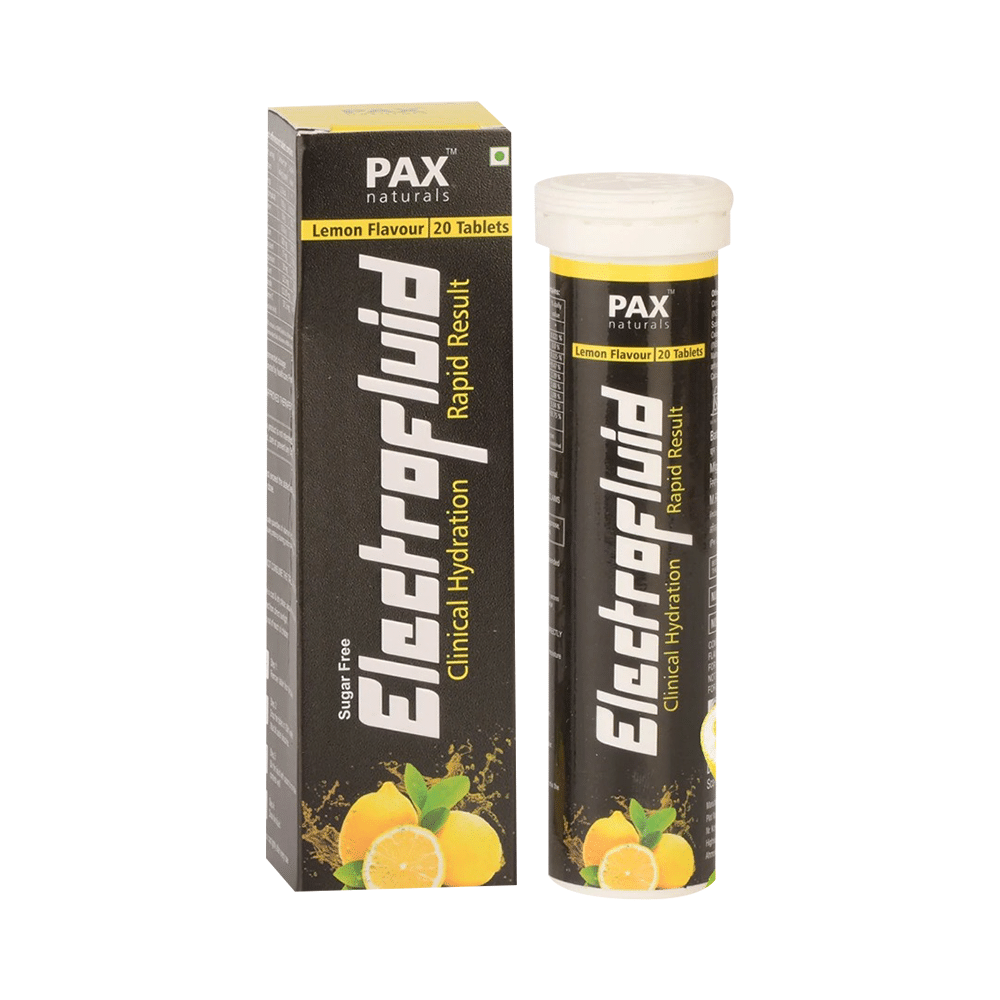 Pax Naturals Electrofluid Tablet Lemon Sugar Free - Image 2