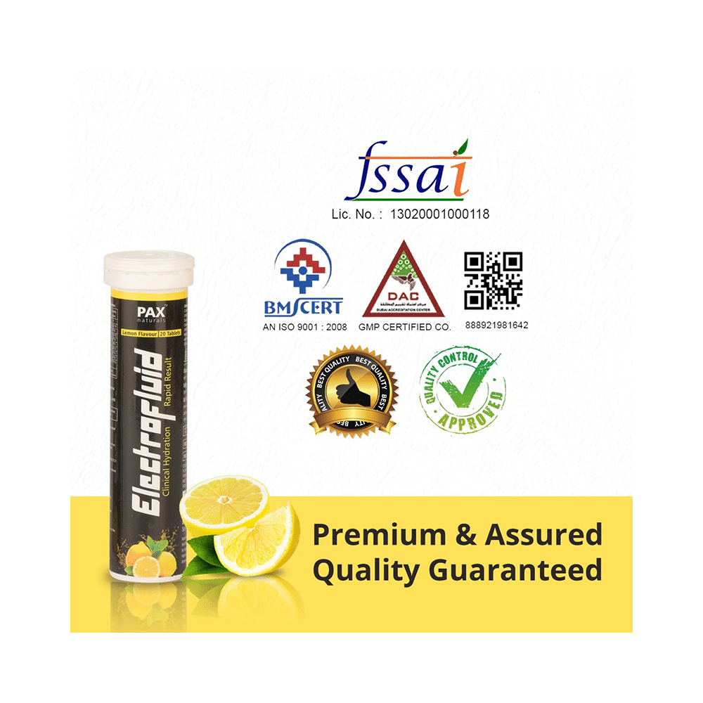Pax Naturals Electrofluid Tablet Lemon Sugar Free - Image 7