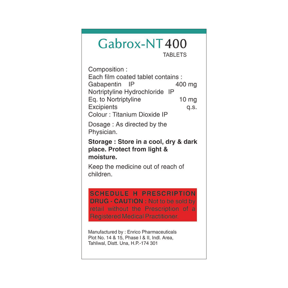 Gabrox-NT 400 Tablet - Image 2