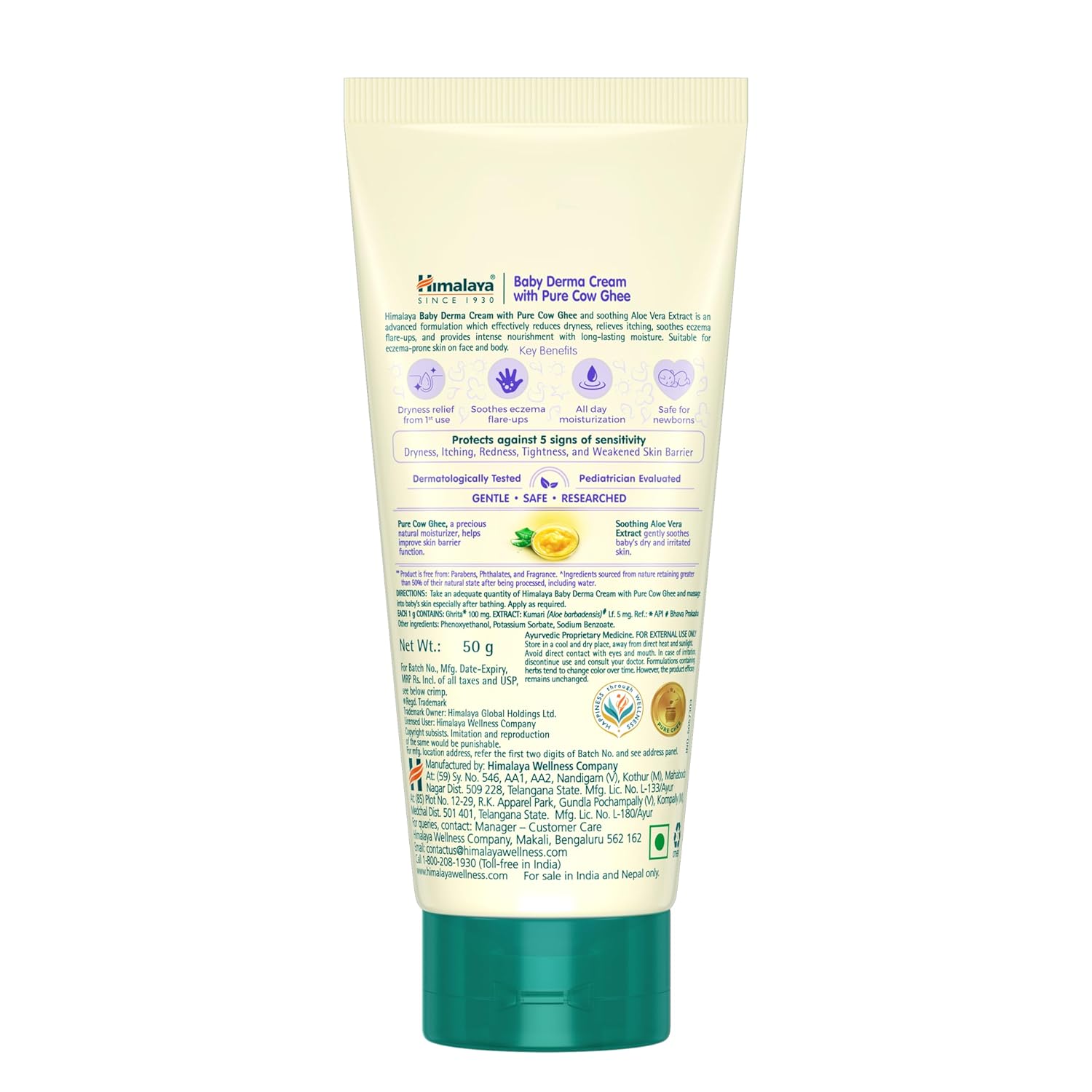 Himalaya Baby Derma Cream With Pure Cow Ghee - Image 2