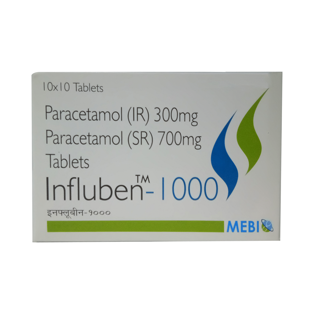Influben 1000mg Tablet - Image 1