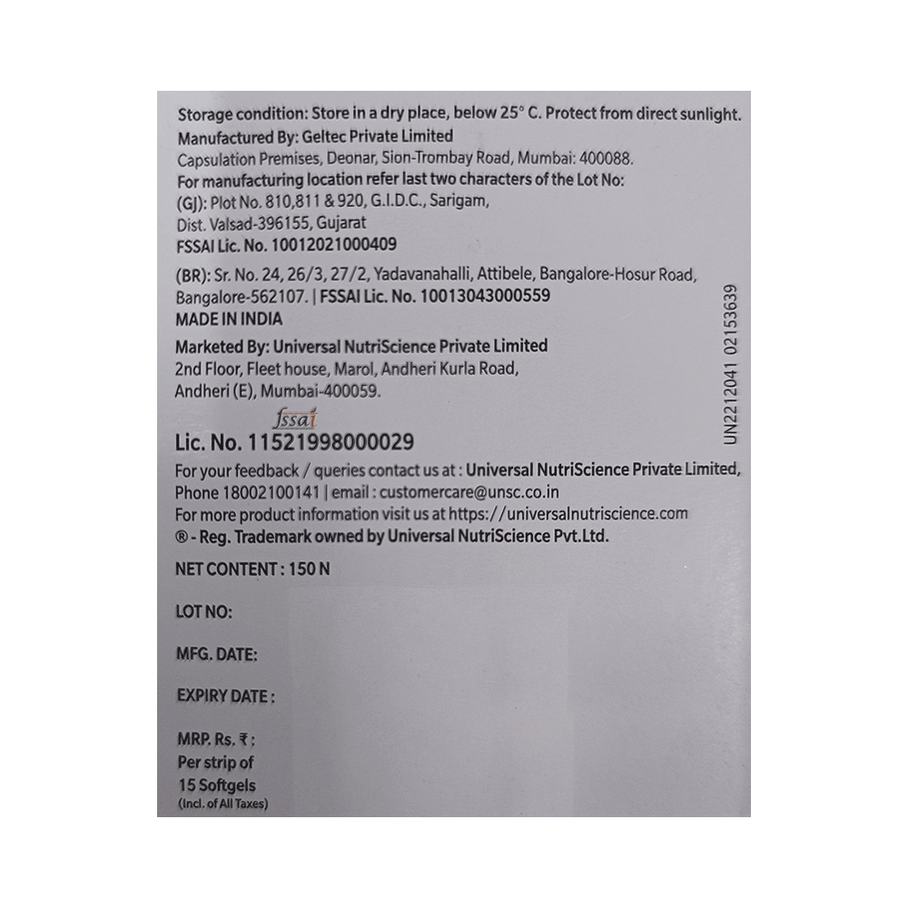 E-Cod Plus The Next Generation Vitamin E Softgels - Image 2