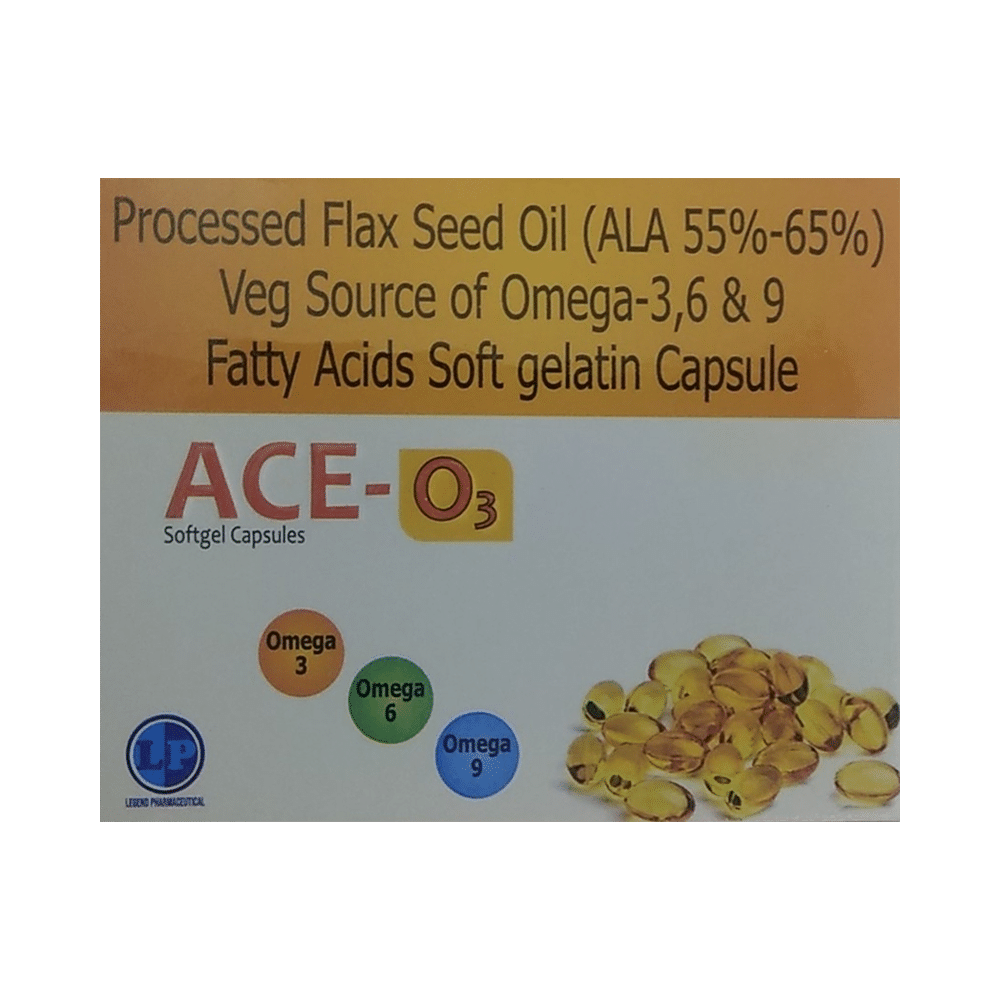 Ace-O3 Softgel Capsule - Image 1