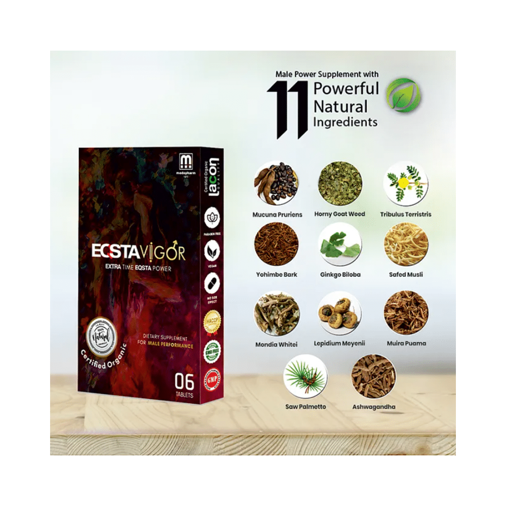 Medopharm Eqsta Vigor Tablet (6 Each) - Image 3