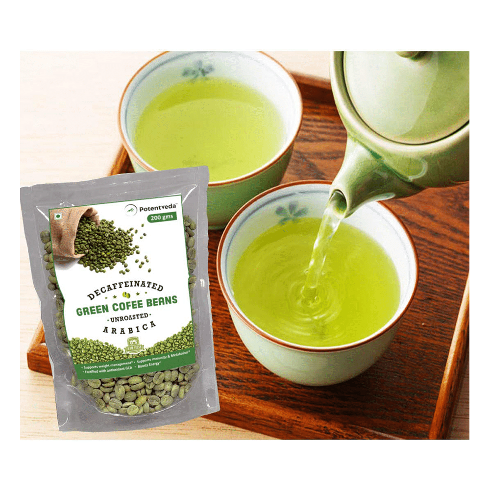 Potentveda Decaffeinated Unroasted Arabica Green Coffee Beans - Image 5