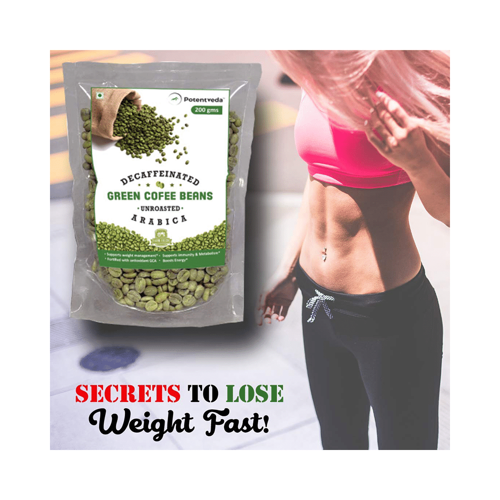 Potentveda Decaffeinated Unroasted Arabica Green Coffee Beans - Image 4