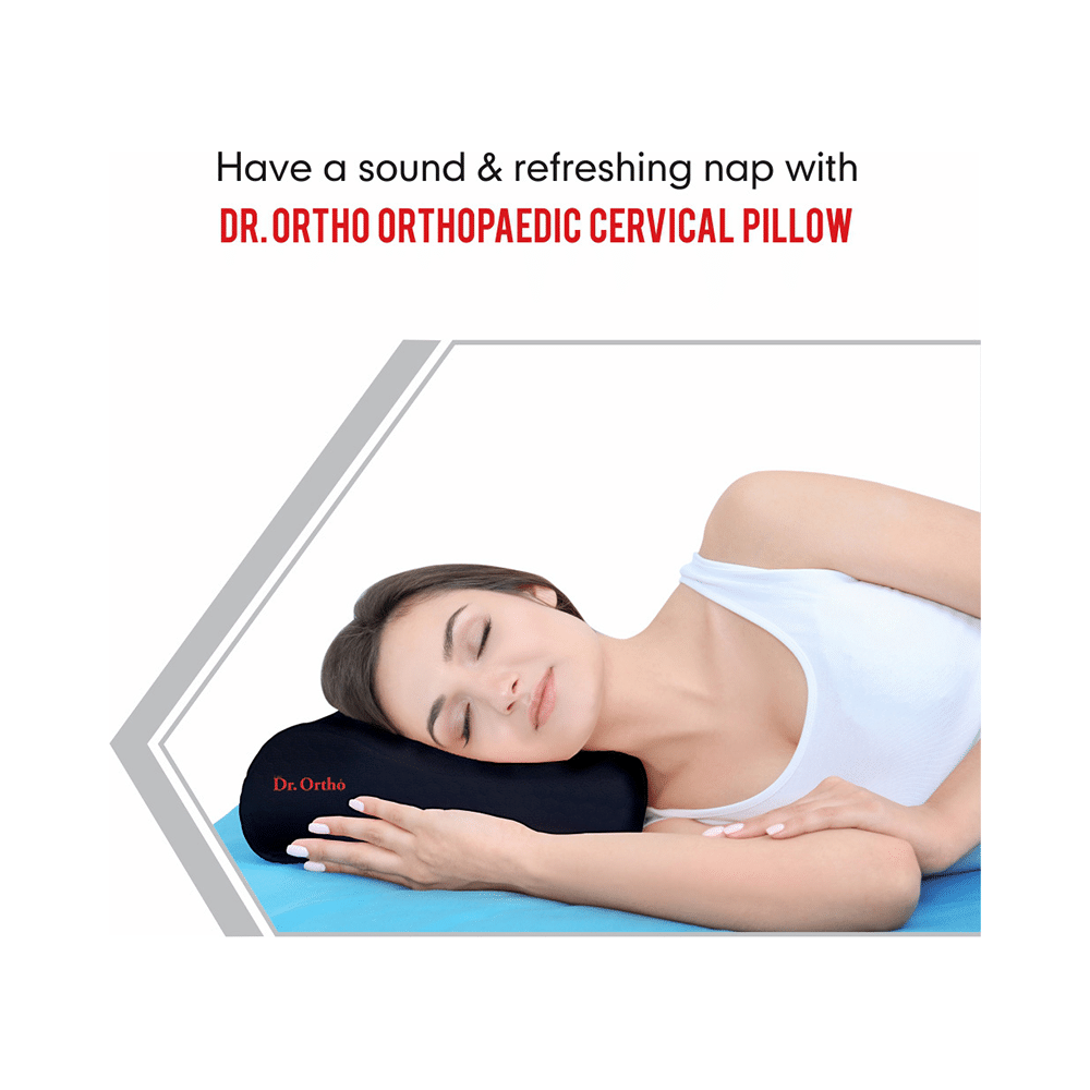 Dr Ortho Orthopaedic Cervical Pillow Universal Black - Image 6