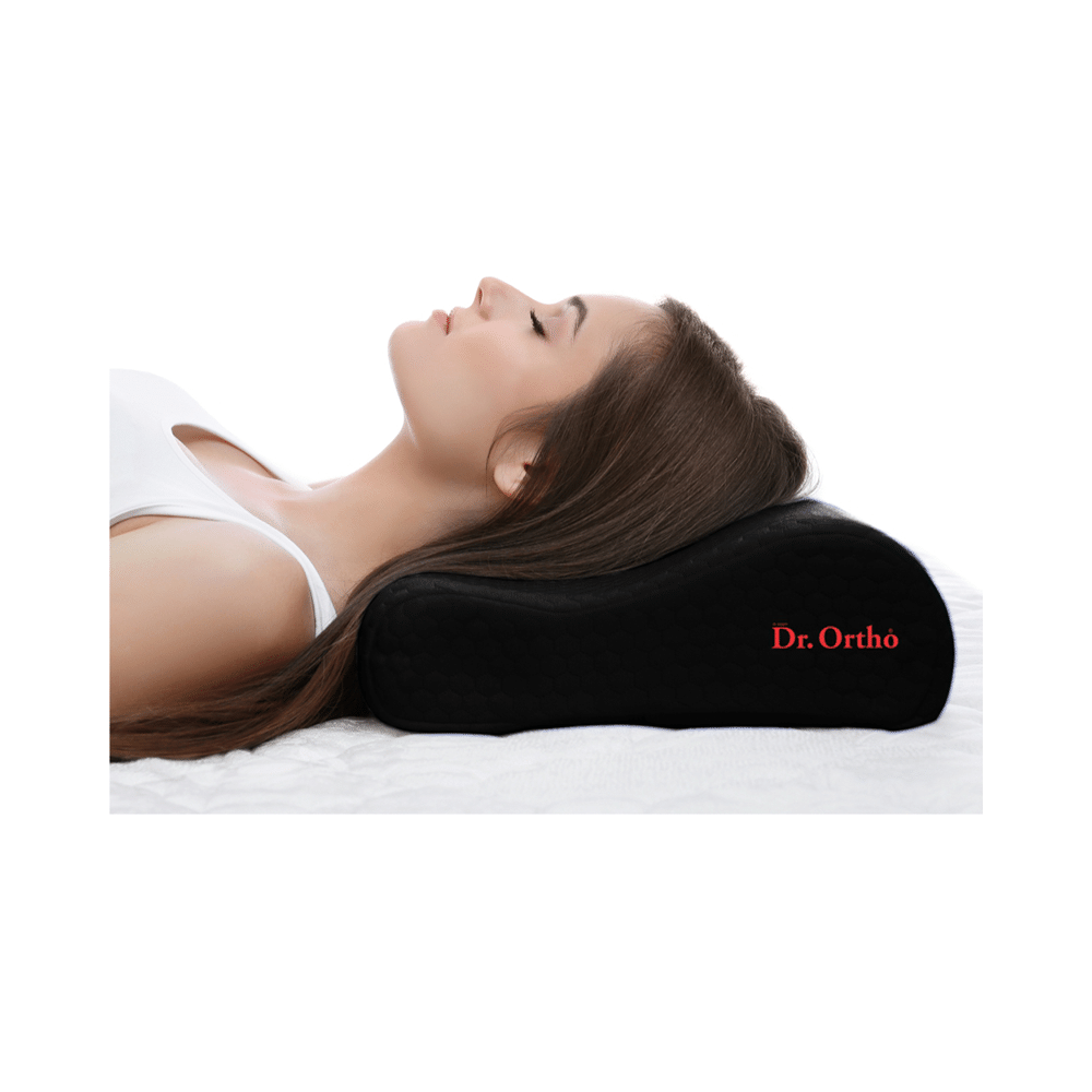 Dr Ortho Orthopaedic Cervical Pillow Universal Black - Image 2