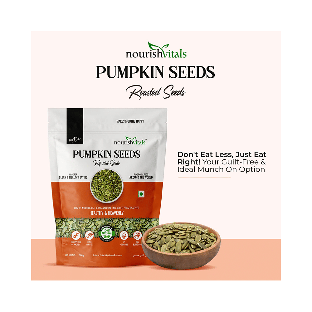 NourishVitals Pumpkin Seeds Roasted - Image 4